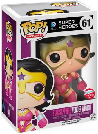 Figurine Funko Pop DC Super-Héros #61 Wonder Woman eh Star Sapphire