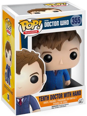 Figurine Funko Pop Doctor Who #355 10e Docteur avec Main