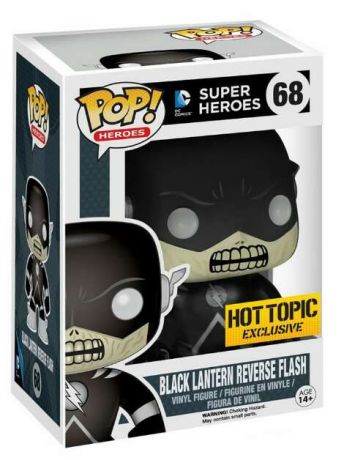 Figurine Funko Pop DC Super-Héros #68 Reverse Flash (Black Lantern)