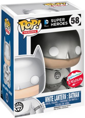 Figurine Funko Pop DC Super-Héros #58 Batman (White Lantern)