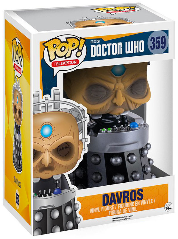 Figurine Pop Doctor Who 359 pas cher Davros 15 cm