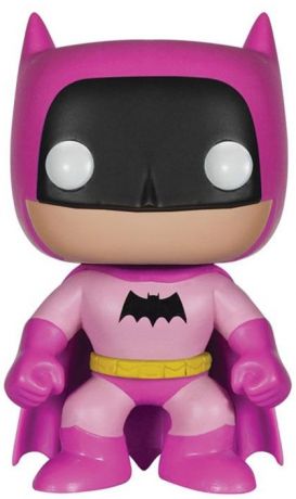 Figurine Funko Pop DC Super-Héros #01 Batman avec Costume Rose