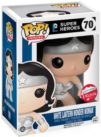 Figurine Funko Pop DC Super-Héros #70 Wonder Woman (White Lantern)