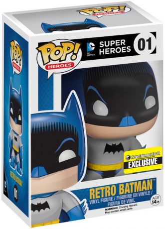 Figurine Funko Pop DC Super-Héros #01 Batman