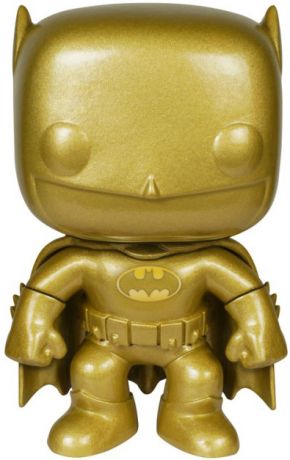 Figurine Funko Pop DC Super-Héros #01 Batman - Or [Chase]