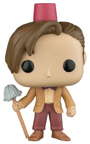 Figurine Funko Pop Doctor Who #236 11e Docteur - Fez & Balai