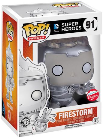 Figurine Funko Pop DC Super-Héros #91 Firestorm (White Lantern)