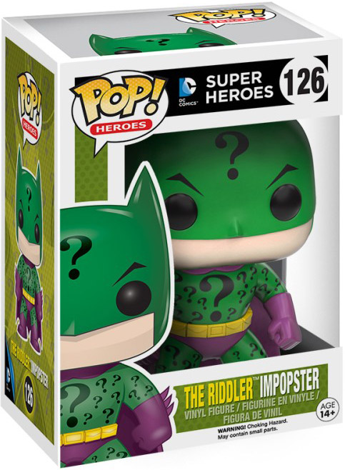 Figurine Kenner Tornado Blast Riddler 1999 - DC Batman, Environ 20 Cm, Occasion