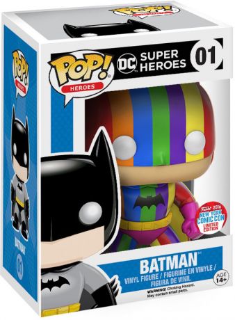 Figurine Funko Pop DC Super-Héros #01 Batman avec Costume Multicolore