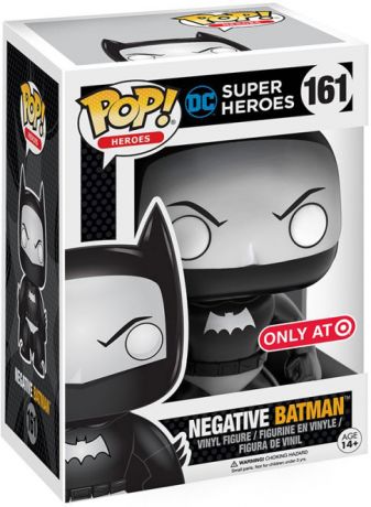 Figurine Funko Pop DC Super-Héros #161 Batman Négatif