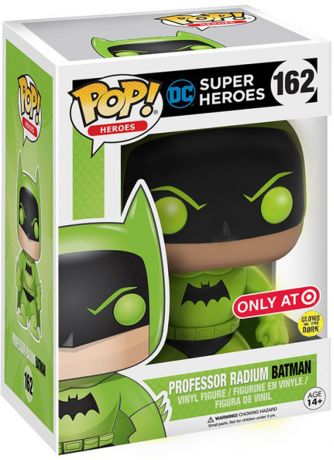 Figurine Funko Pop DC Super-Héros #162 Batman (Professeur Radium) - Brillant dans le noir