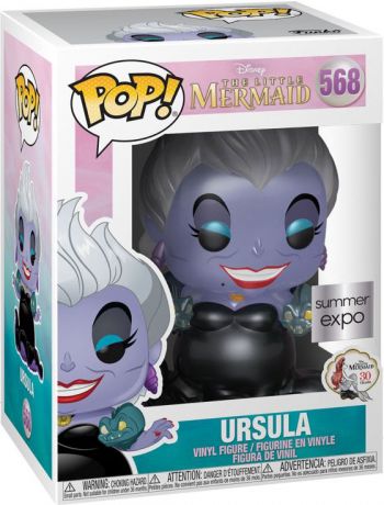 Figurine Funko Pop La Petite Sirène [Disney] #568 Ursula - Métallique