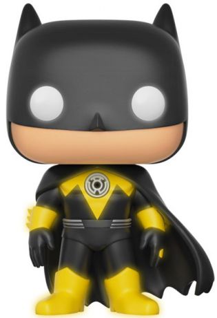 Figurine Funko Pop DC Super-Héros #220 Batman Yellow Lantern - Glow in the dark