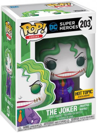 Figurine Funko Pop DC Super-Héros #203 The Joker (Martha Wayne)