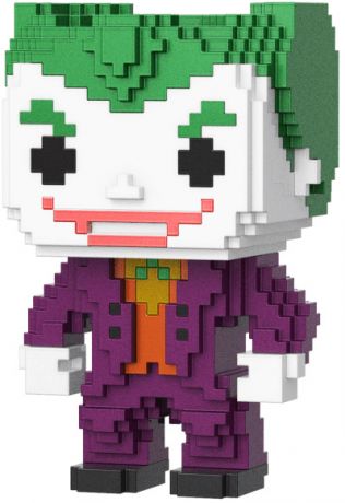 Figurine Funko Pop DC Super-Héros #11 The Joker - 8-Bit & Métallique [Chase]