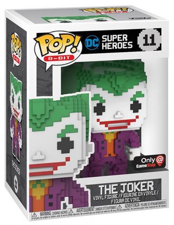 Figurine Funko Pop DC Super-Héros #11 Le Joker - 8-Bit