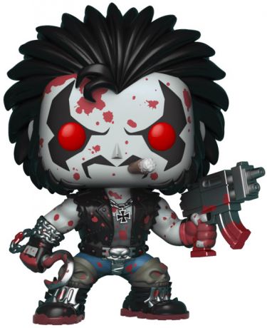 Figurine Funko Pop DC Super-Héros #231 Lobo - Ensanglanté