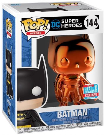 Figurine Funko Pop DC Super-Héros #144 Batman - Orange Chrome