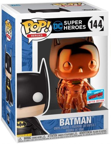 Figurine Funko Pop DC Super-Héros #144 Batman - Orange Chrome