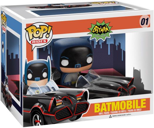 Figurine Funko Pop Batman Série TV [DC] #01 Batmobile