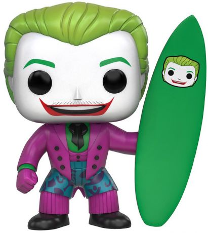 Figurine Funko Pop Batman Série TV [DC] #134 Le Joker avec Planche de Surf