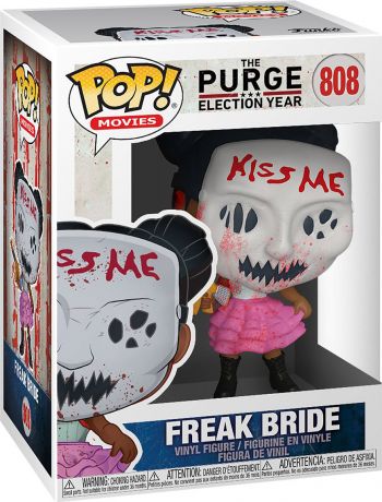 Figurine Funko Pop La Purge #808 Mariée Effrayante - Ensanglantée