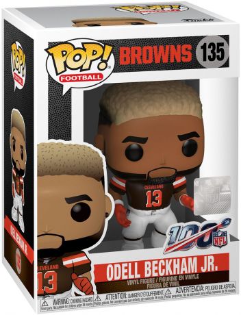 Figurine Funko Pop NFL #135 Odell Beckham Jr. - Browns