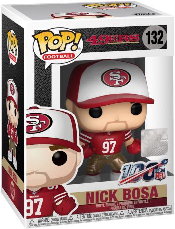 Figurine Funko Pop NFL #132 Nick Bosa