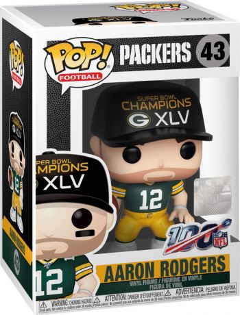 Figurine Funko Pop NFL #43 Aaron Rodgers