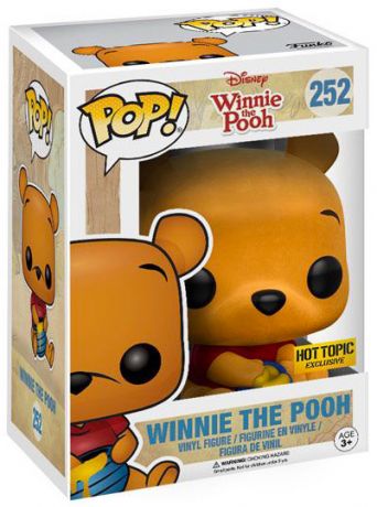 Figurine Funko Pop Winnie l'Ourson [Disney] #252 Winnie l'Ourson - Assis & Floqué