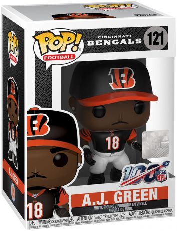 Figurine Funko Pop NFL #121 AJ Green - Cincinnati Bengals