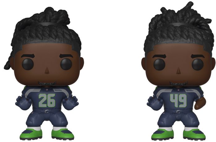 Figurine Funko Pop NFL Les Frères Griffin - Seattle Seahawks - 2 Pack