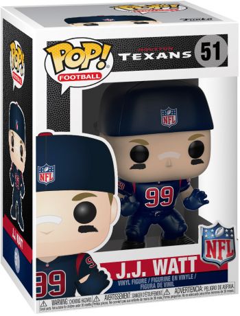 Figurine Funko Pop NFL #51 J.J. Watt - Houston Texans