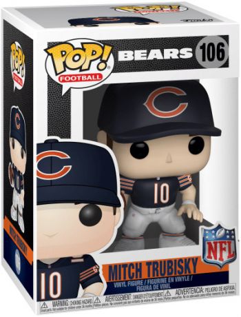 Figurine Funko Pop NFL #106 Mitch Trubisky - Bears