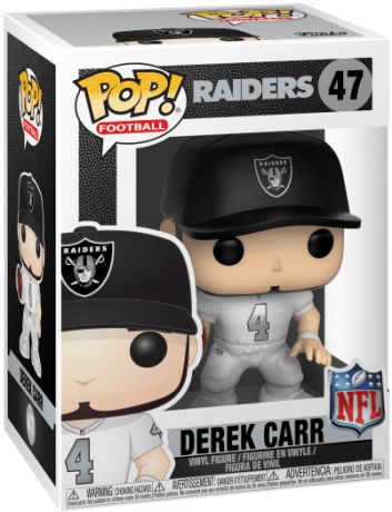 Figurine Funko Pop NFL #47 Derek Carr - Raiders