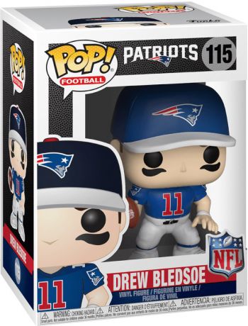 Figurine Funko Pop NFL #115 Drew Bledsoe - Patriots