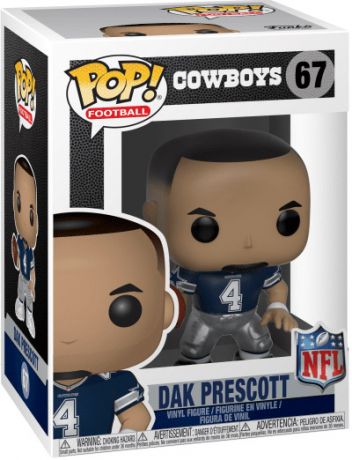 Figurine Funko Pop NFL #67 Dak Prescott - Cowboys