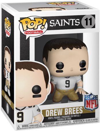 Figurine Funko Pop NFL #11 Drew Brees - Saints