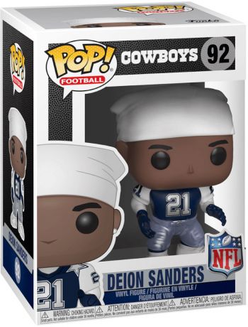 Figurine Funko Pop NFL #92 Deion Sanders - Cowboys