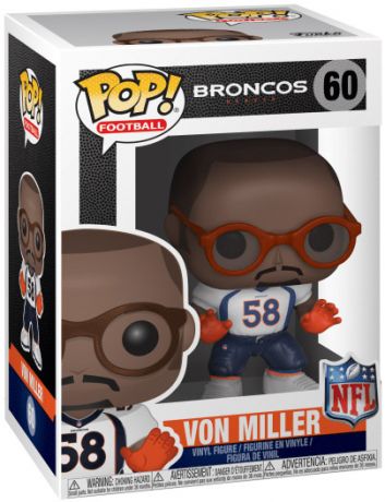Figurine Funko Pop NFL #60 Von Miller - Broncos