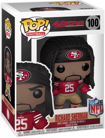 Figurine Funko Pop NFL #100 Richard Sherman - 49ers