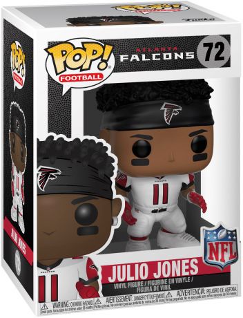 Figurine Funko Pop NFL #72 Julio Jones - Atlanta Falcons