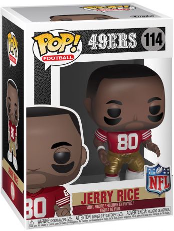 Figurine Funko Pop NFL #114 Jerry Rice - 49ers