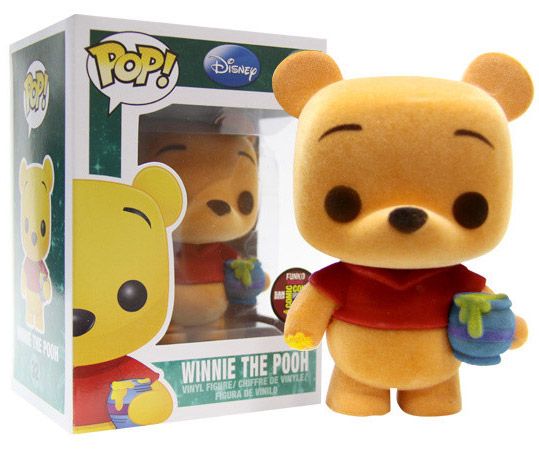 Figurine Funko Pop Disney #32 Winnie l'Ourson - Floqué