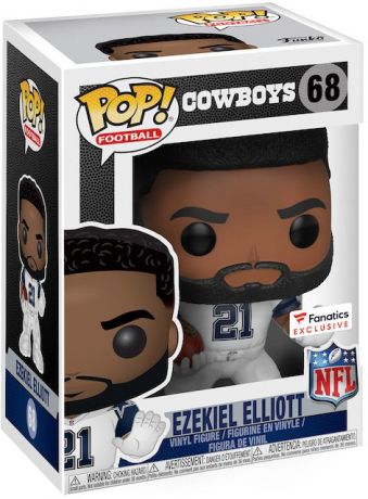 Figurine Funko Pop NFL #68 Ezekiel Elliott - Cowboys