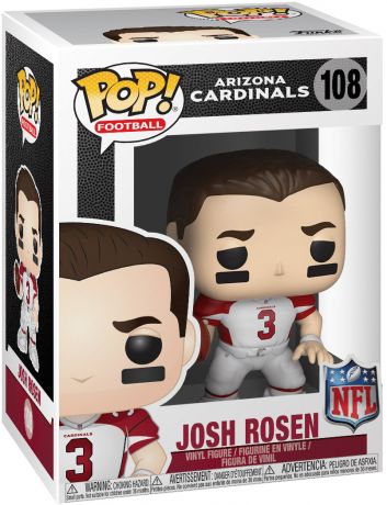 Figurine Funko Pop NFL #108 Josh Rosen - Arizona Cardinals