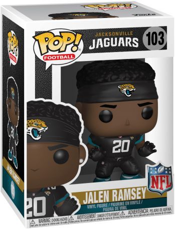 Figurine Funko Pop NFL #103 Jalen Ramsey - Jacksonville Jaguars