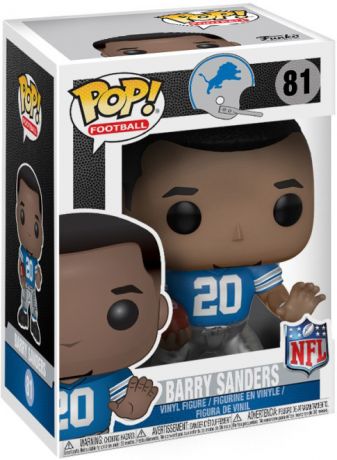 Figurine Funko Pop NFL #81 Barry Sanders