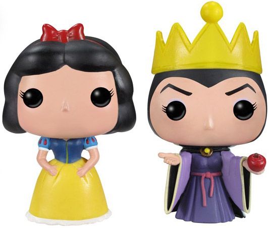 Figurine Funko Pop Disney #06 Blanche Neige et la Méchante Reine - 2 pack