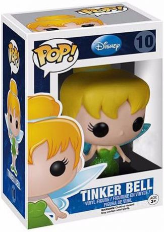 Figurine Funko Pop Disney #10 Tinker Bell - Pailleté